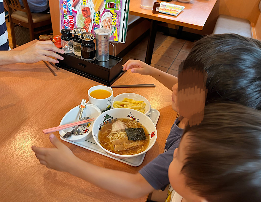 日高屋　お子さまセット